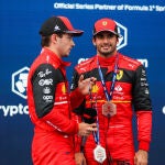  Leclerc y Carlos Sainz