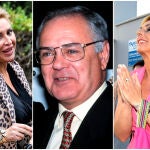 Raquel Mosquera, Pedro Carrasco y Rocío Carrasco