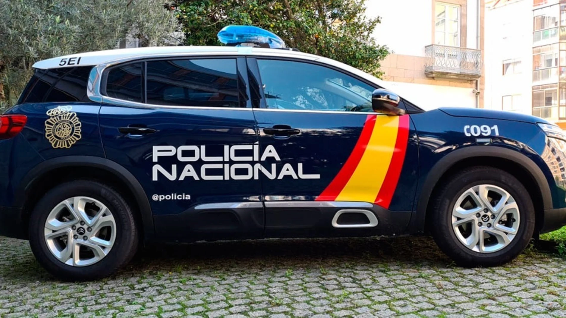 Un coche de la Policía Nacional (CNP)
