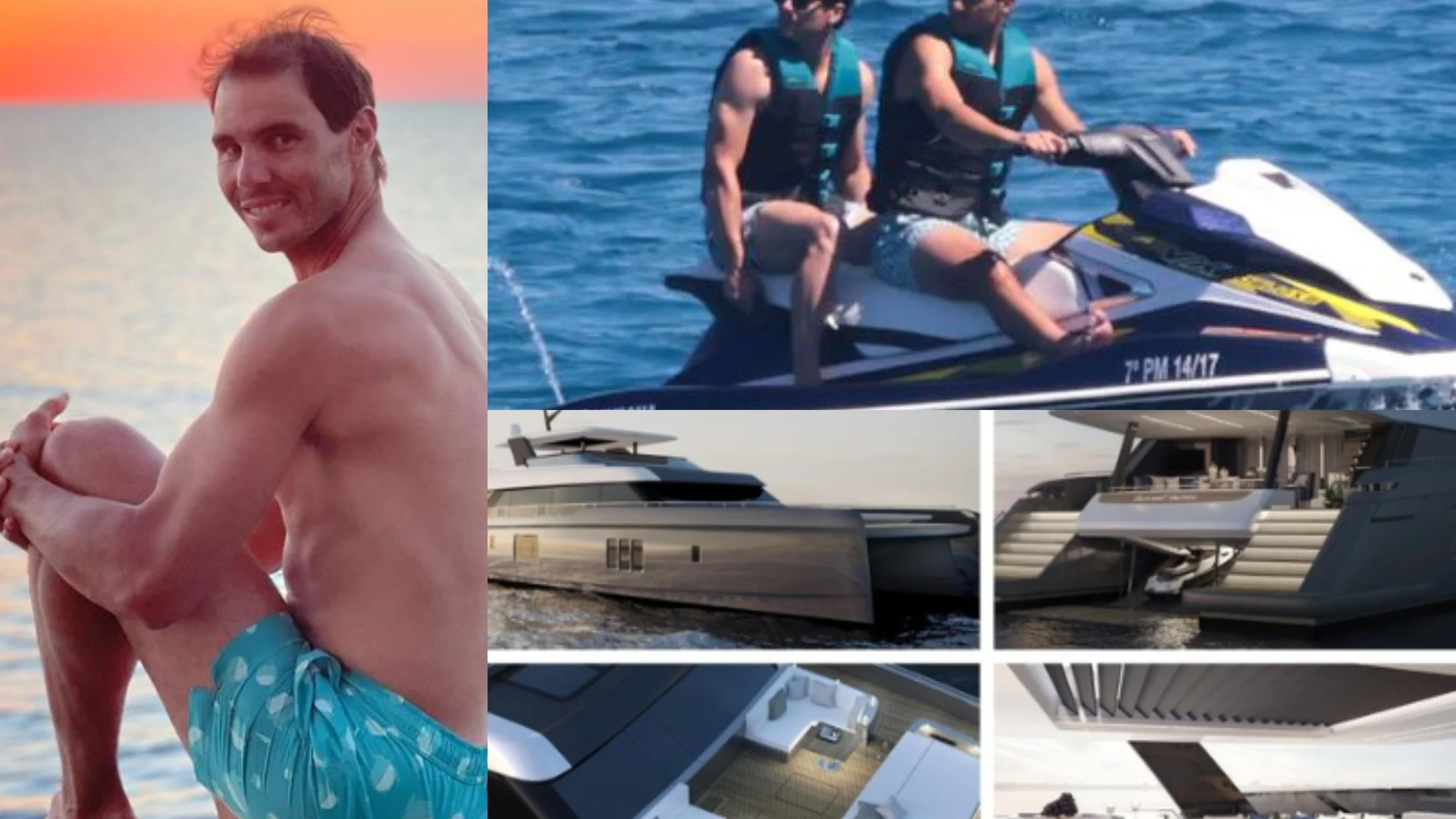 Las impresionantes vacaciones de Rafa Nadal
