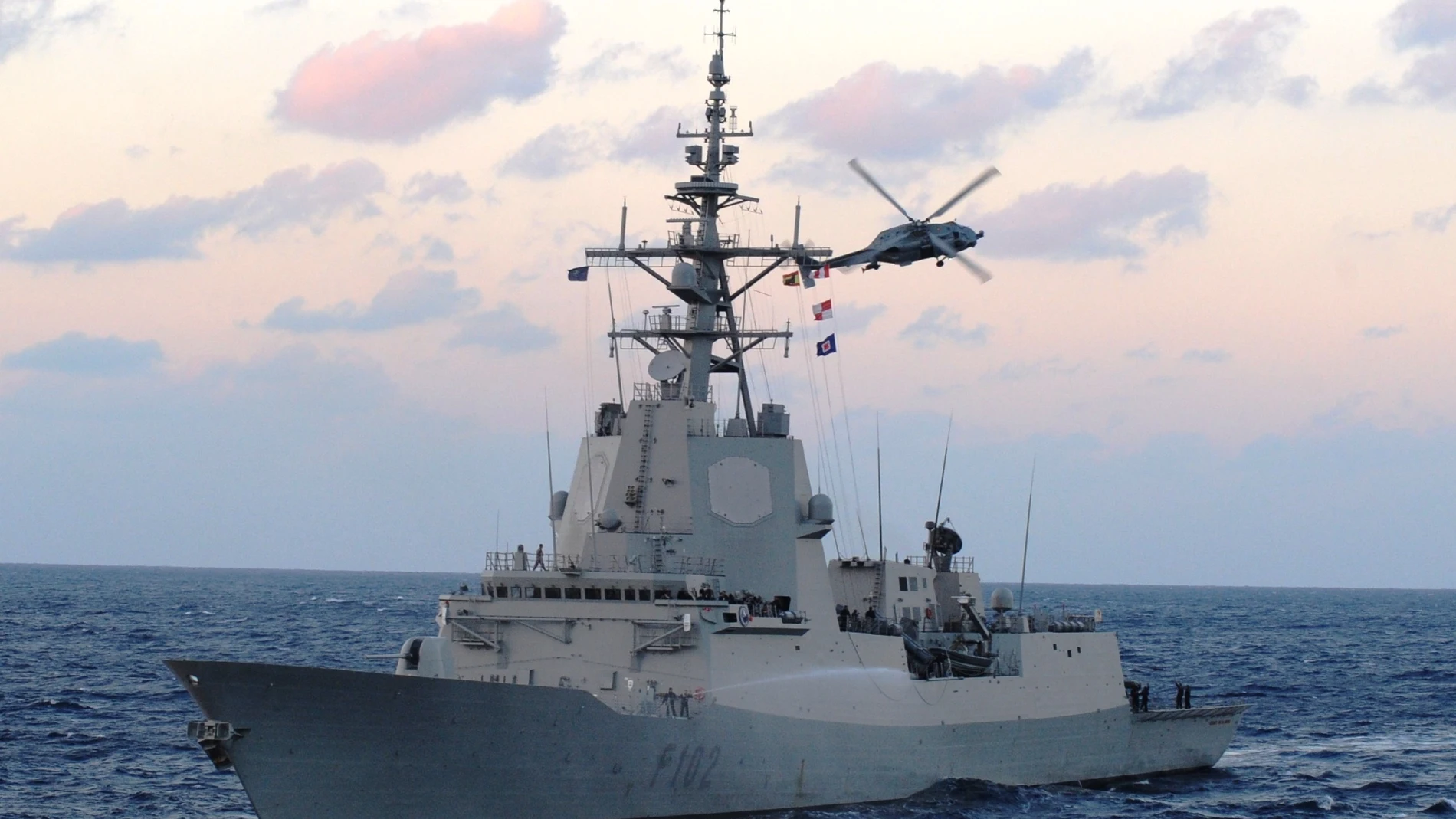 La fragata "Almirante Juan de Borbón"
