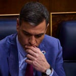 Pedro Sánchez, durante la segunda jornada del debate sobre el estado de la nación