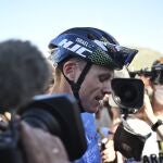 Chris Froome, tras una etapa de este Tour