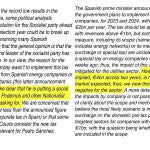 Informes del sector bancario a sus inversores en los que advierten sobre las medidas económicas de Sánchez