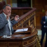 El hasta ahora secretario de Estado de Derechos Sociales, Enrique Santiago, en el Congreso de los Diputados