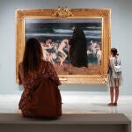 La obra "Triste herencia", la más destacada de la muestra de Joaquín Sorolla