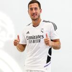 Eden Hazard ya trabaja en la pretemporada del Real Madrid