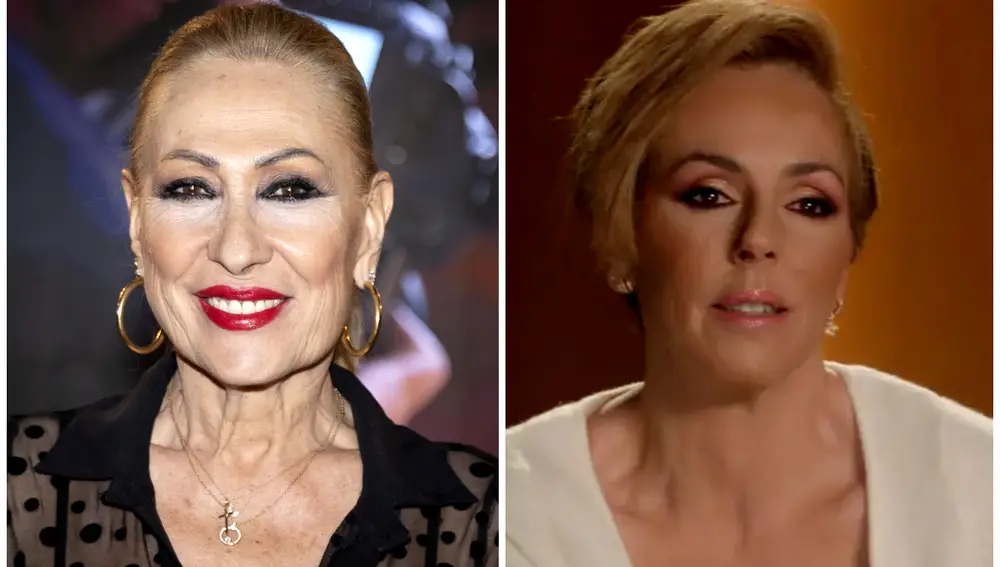 Rosa Benito y Rocío Carrasco