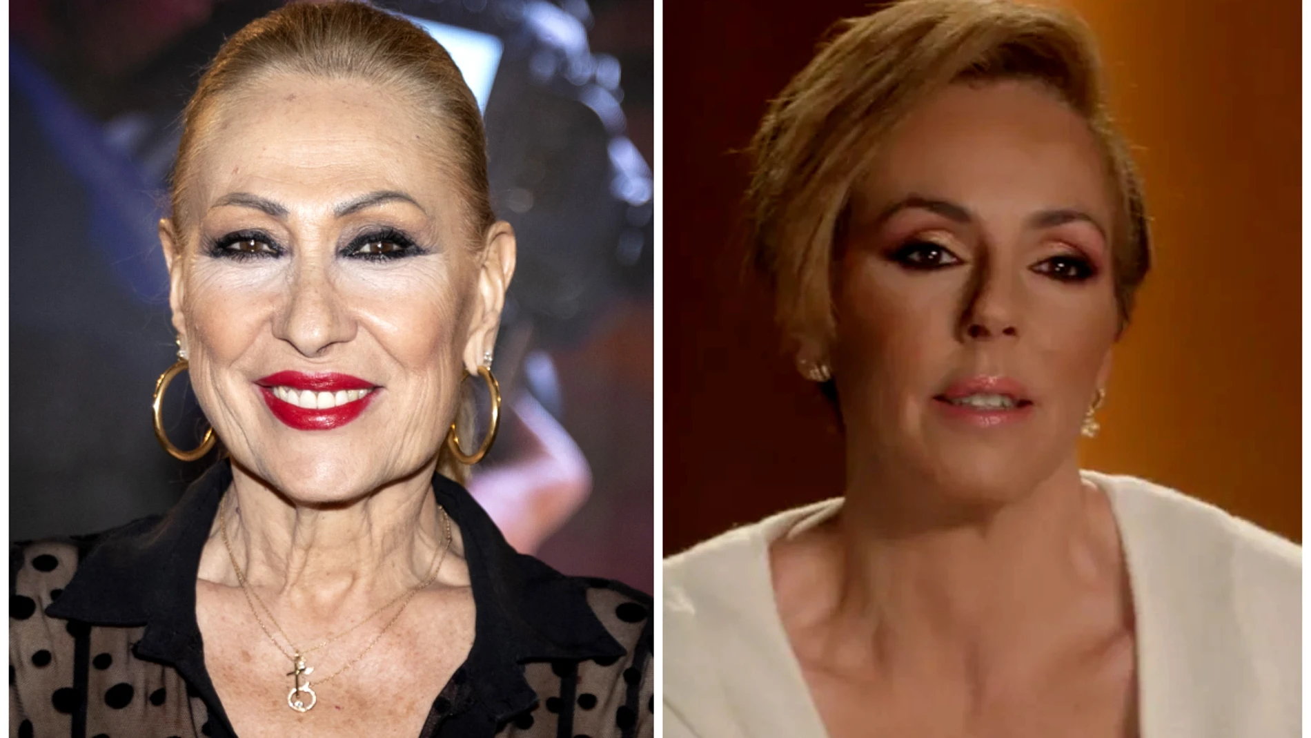 Rosa Benito y Rocío Carrasco