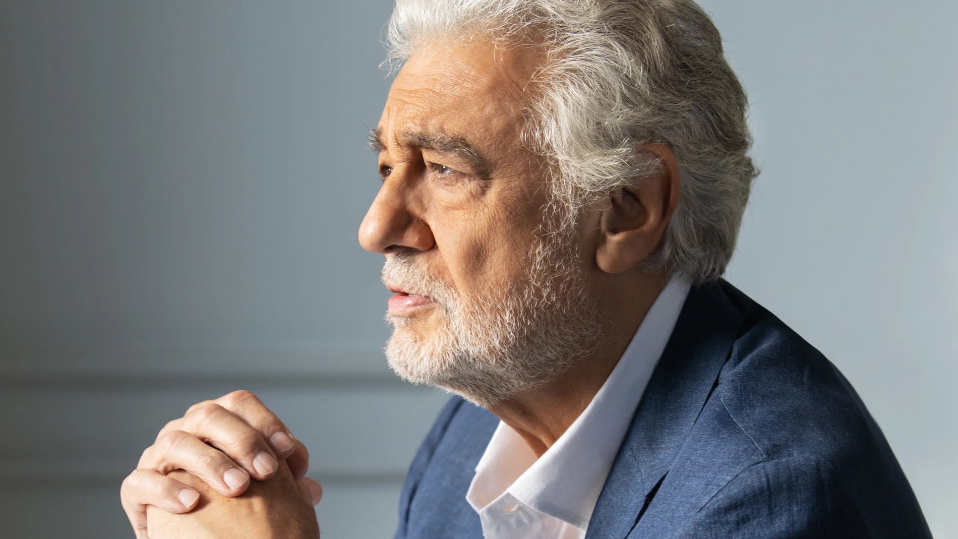 El tenor Plácido Domingo