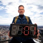 Julio de la Iglesia TEDAX y autor del libro "El miedo es de valientes", en el Edificio Torre Madrid
