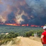 Incendio en la localidad de Litos