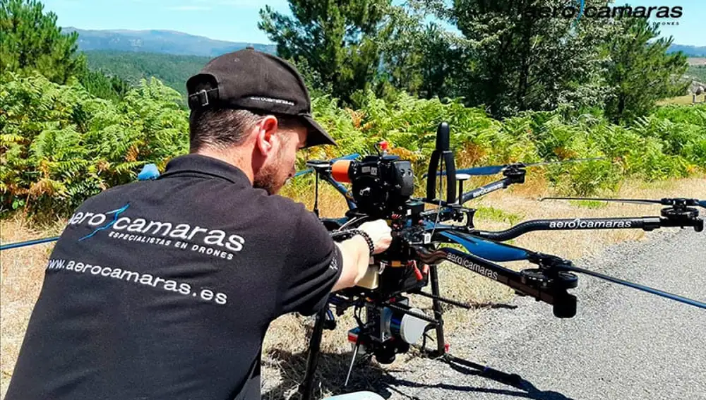 Dron Aerohyb de Aerocamaras.
