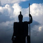 Minerva es la diosa que vigila los tejados de Madrid desde la azotea del Círculo de Bellas Artes