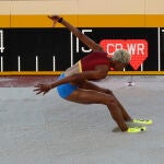 Yulimar Rojas ganó en Eugene su tercer oro Mundial al aire libre consecutivo