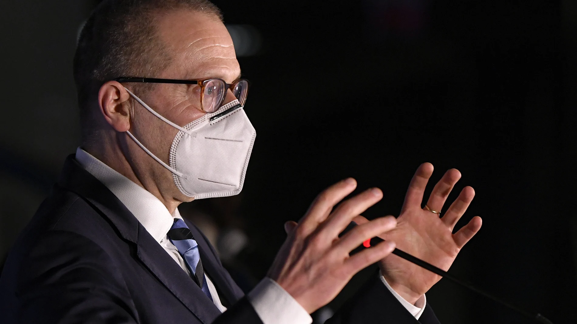 El director de la Oficina Regional para Europa de la Organización Mundial de la Salud (OMS), Hans Kluge