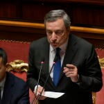 El hasta ahora primer ministro italiano Mario Draghi