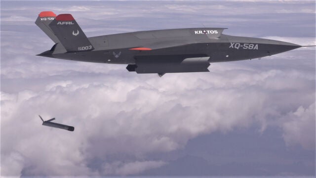 Imagen del dron XQ-58A Valkyrie