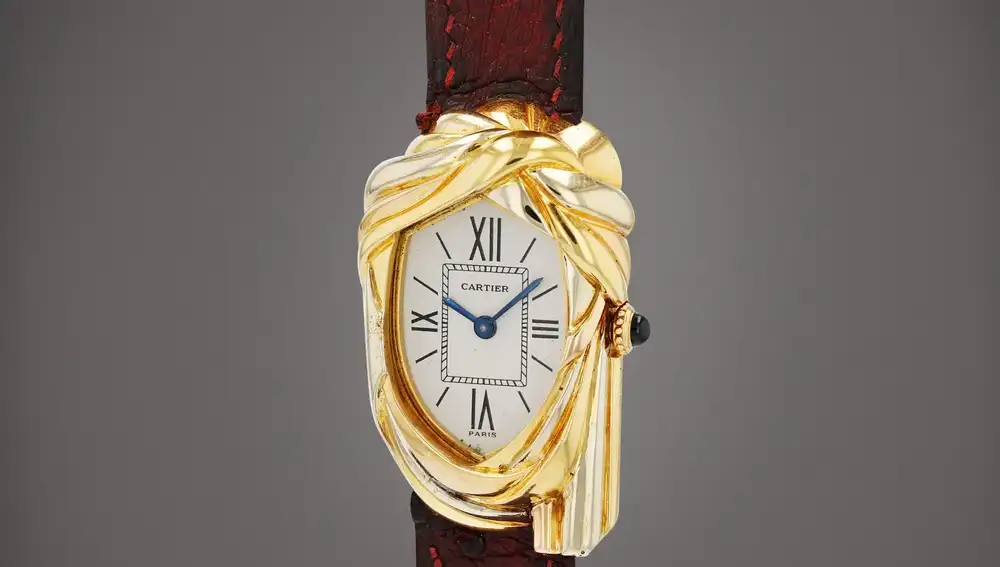 Detalle del Cartier Cheich que se subasta.