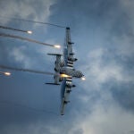 Un A-10 Warthog durante una demostración en el Fort Lauderdale Air Show de 2020