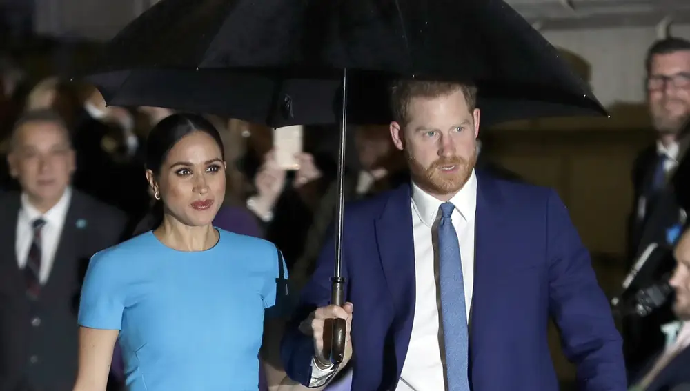 Meghan Markle y el príncipe Harry
