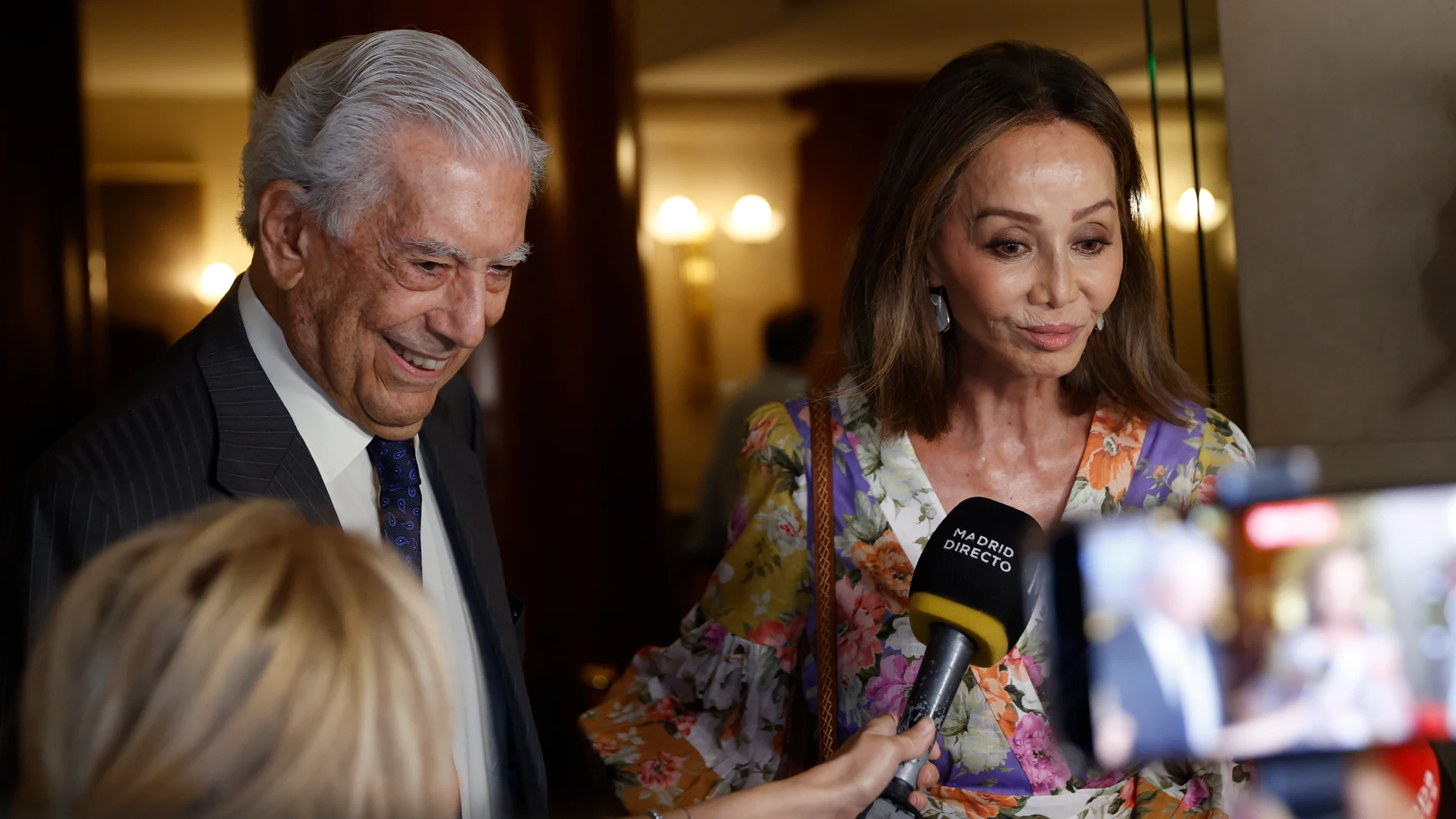 Mario Vargas Llosa e Isabel Preysler