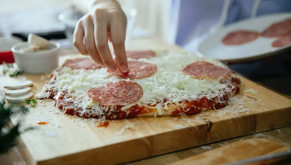 Pizza de Salami