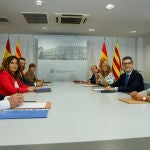 La reunión entre el Gobierno central y el de la Generalitat allanó el camino para la aprobación de las cuentas del Estado para 2023