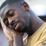 Ousmane Dembélé, durante el amistoso ante la Juventus en Dallas