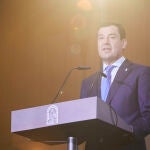 El presidente de la Junta de Andalucía, Juanma Moreno, durante un acto. Joaquin Corchero / Europa Press
