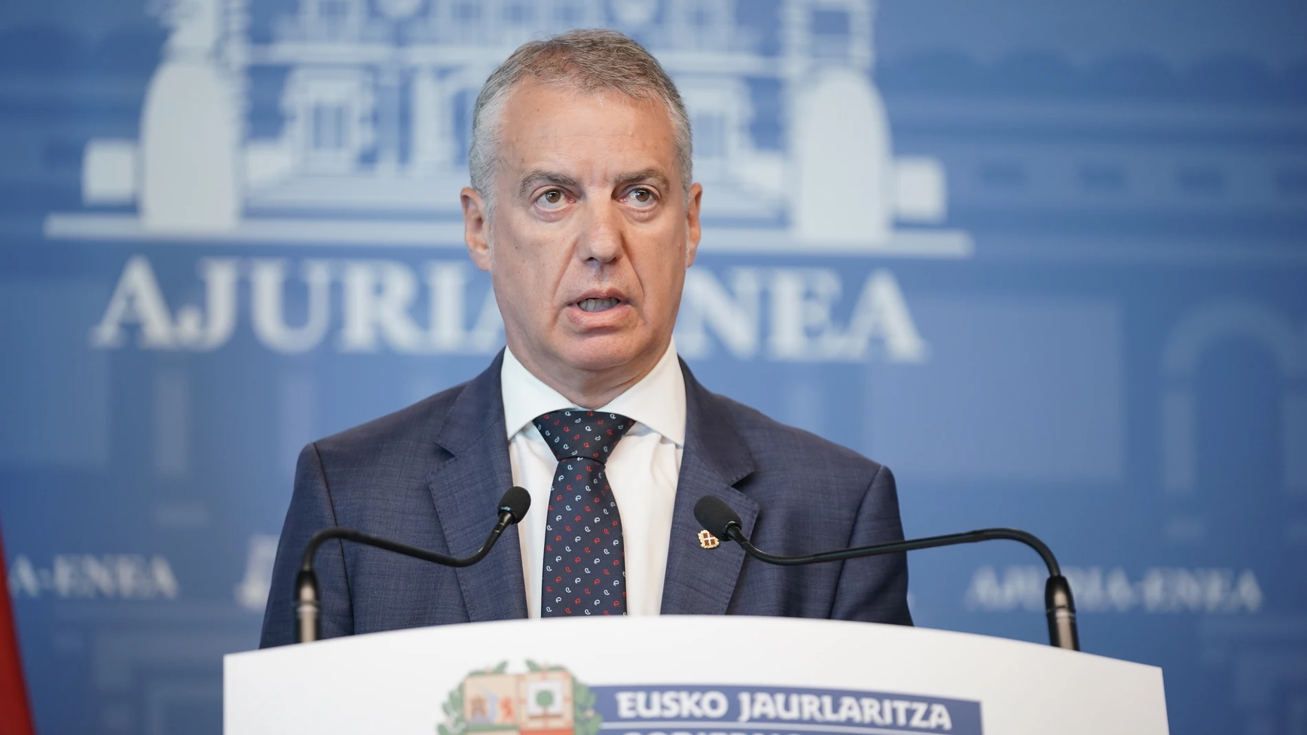 El lehendakari, Iñigo Urkullu