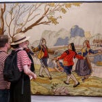Inauguración de la exposición 'Real Fábrica de Tapices: 300 años'