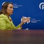 La portavoz del Grupo Popular en el Congreso de los Diputados, Cuca Gamarra