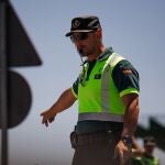 Un agente de la Guardia Civil