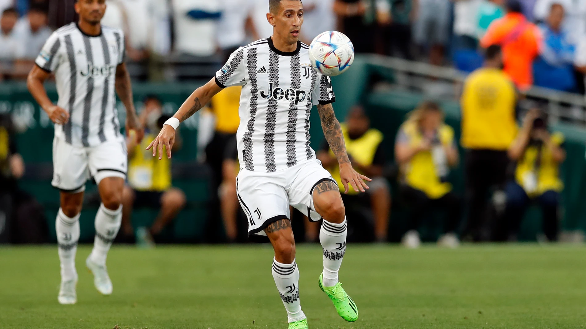Ángel Di María ha llegado a la Juventus desde el PSG.