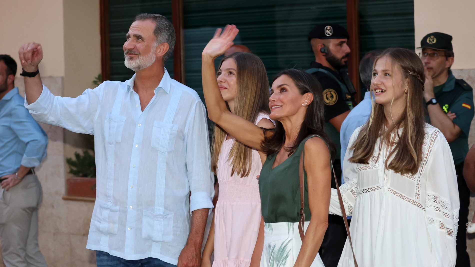 La Familia Real en Mallorca