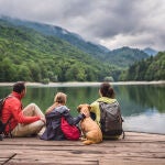 Uno de los paisajes idílicos en los Pirineos