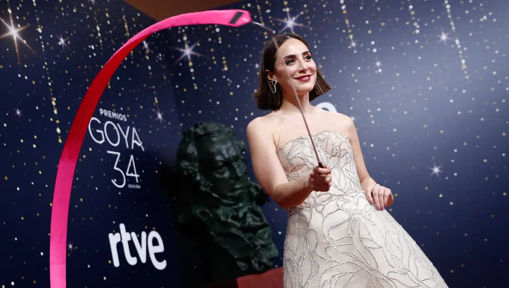 Tamara Falco en los Premios Goya 2020
