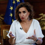 La ministra de Hacienda, María Jesús Montero