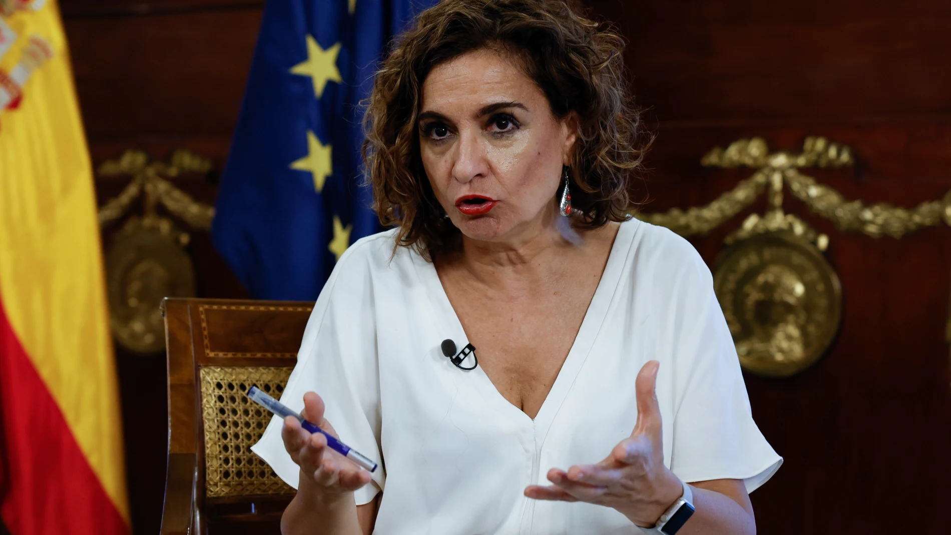 La ministra de Hacienda, María Jesús Montero