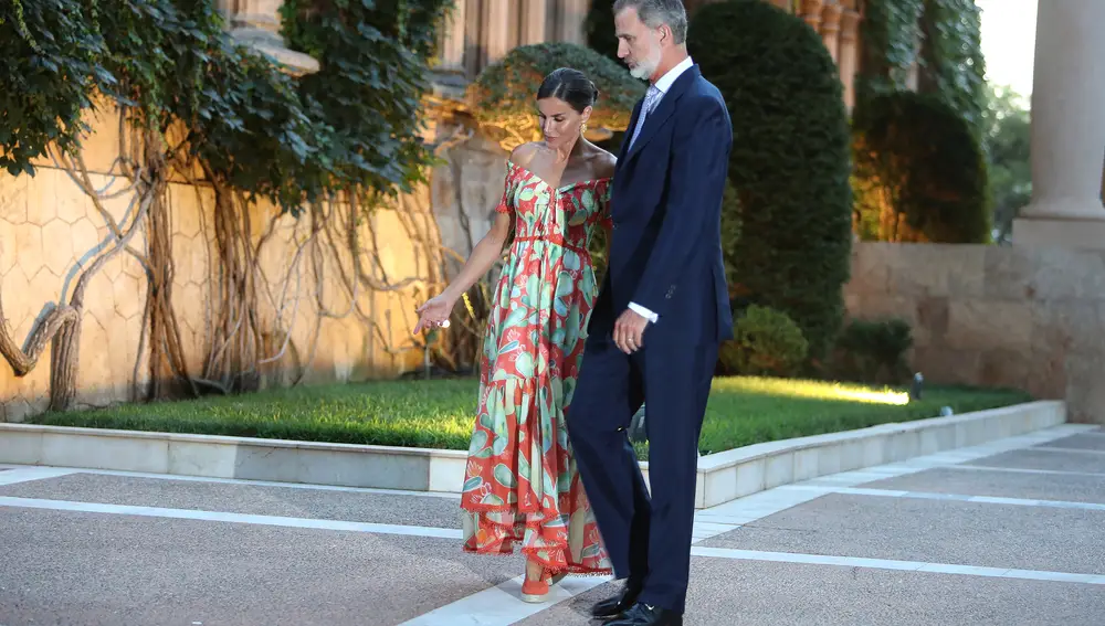 La Reina Letizia y el Rey Felipe VI en Mallorca