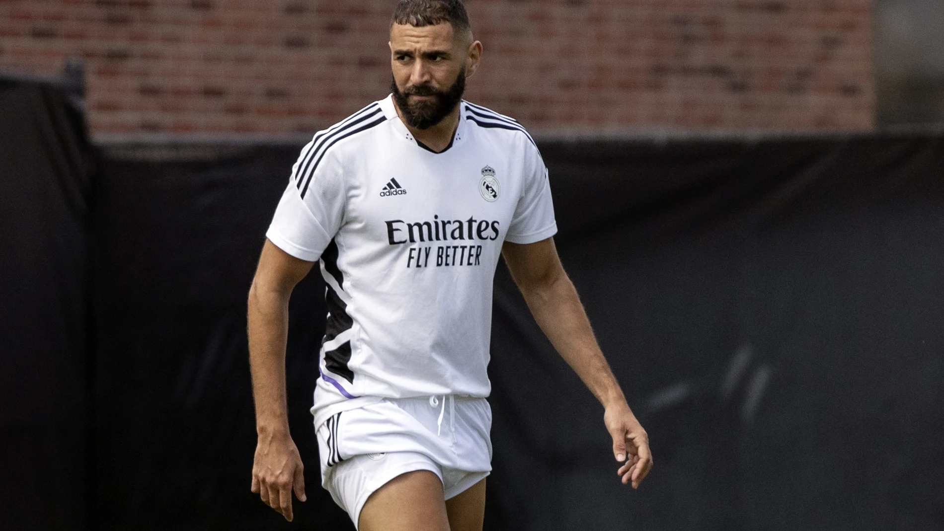 Benzema, en la pasada gira del Real Madrid por Estados Unidos