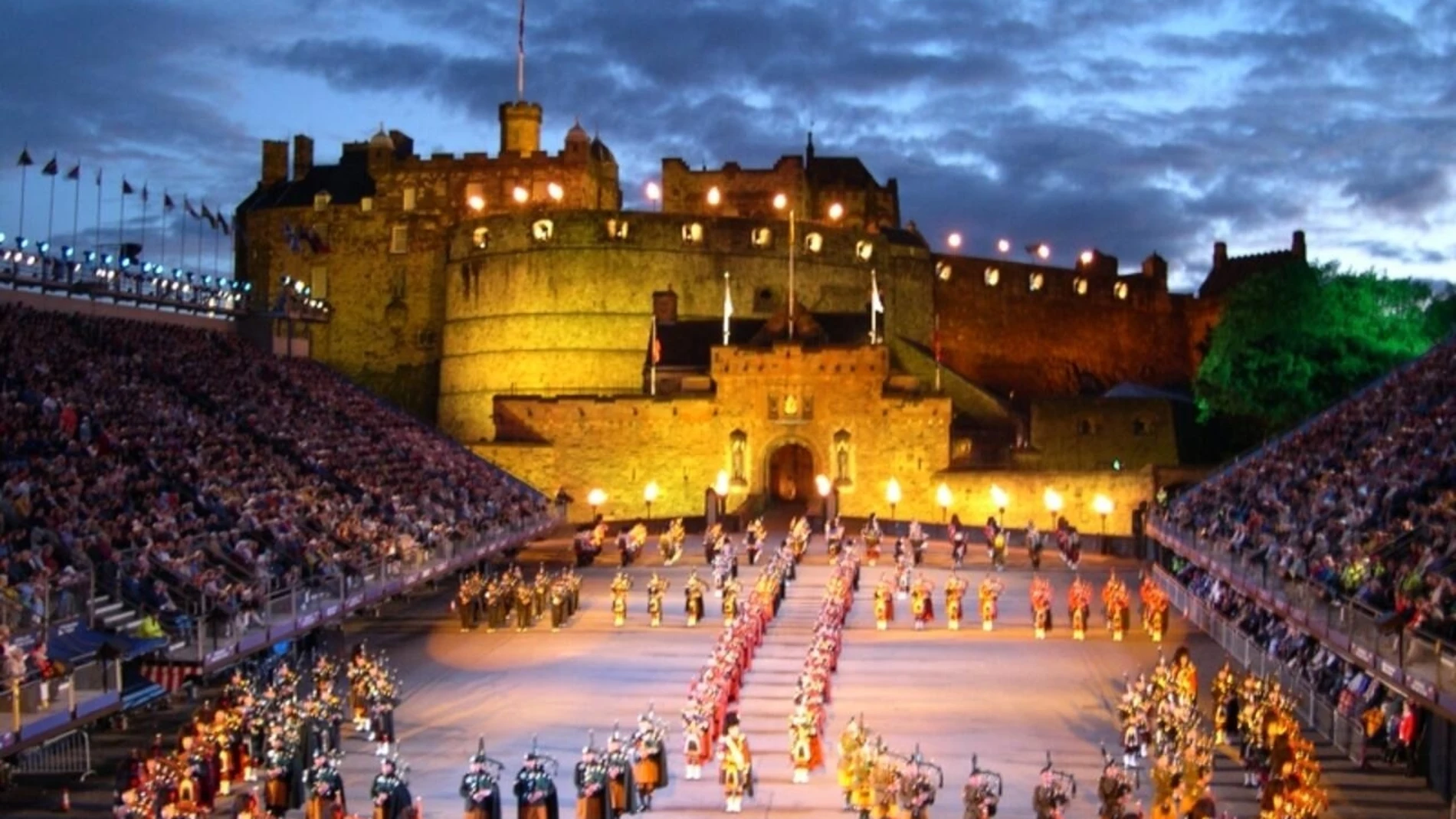 Fachada del Teatro de Edimburgo, hogar del certamen