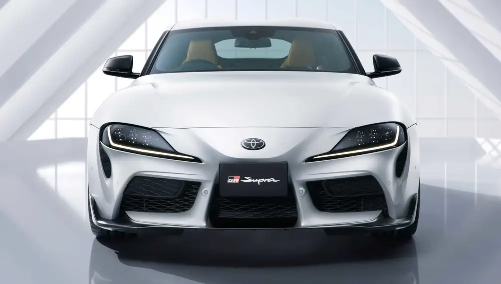 Toyota Supra Matte White Edition