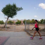 Zona donde se encuentra la futura plaza cívica del Lucero