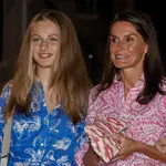 La princesa Leonor y la Reina Letizia