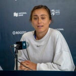 Paula Badosa, en Toronto. Debutará en el torneo el miércoles