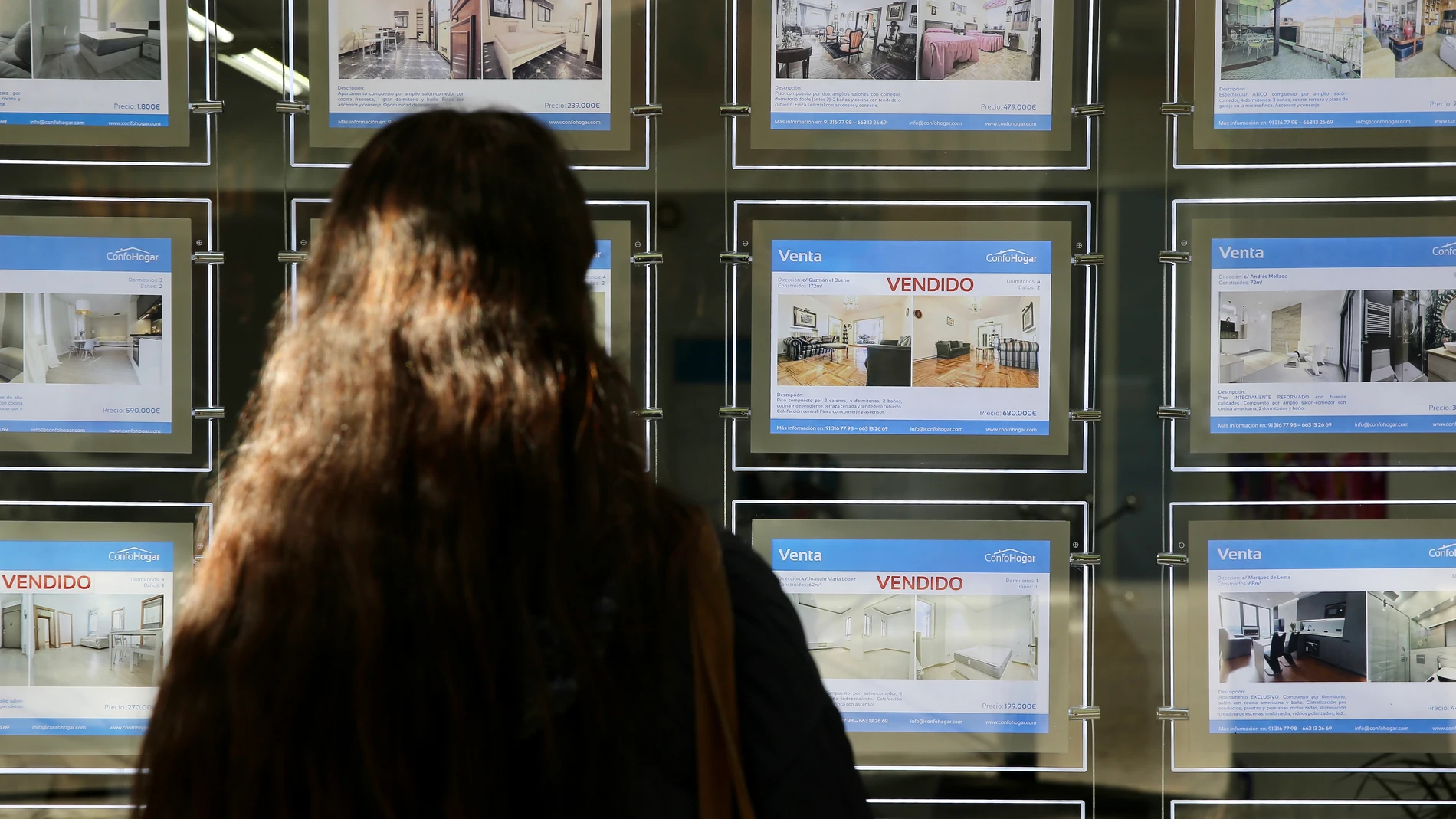 Venta y alquiler de pisos. Sector inmobiliario.