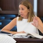 Amelia Martínez, durante su declaración como perito de la Cámara de Cuentas en el juicio de la pieza política de los ERE