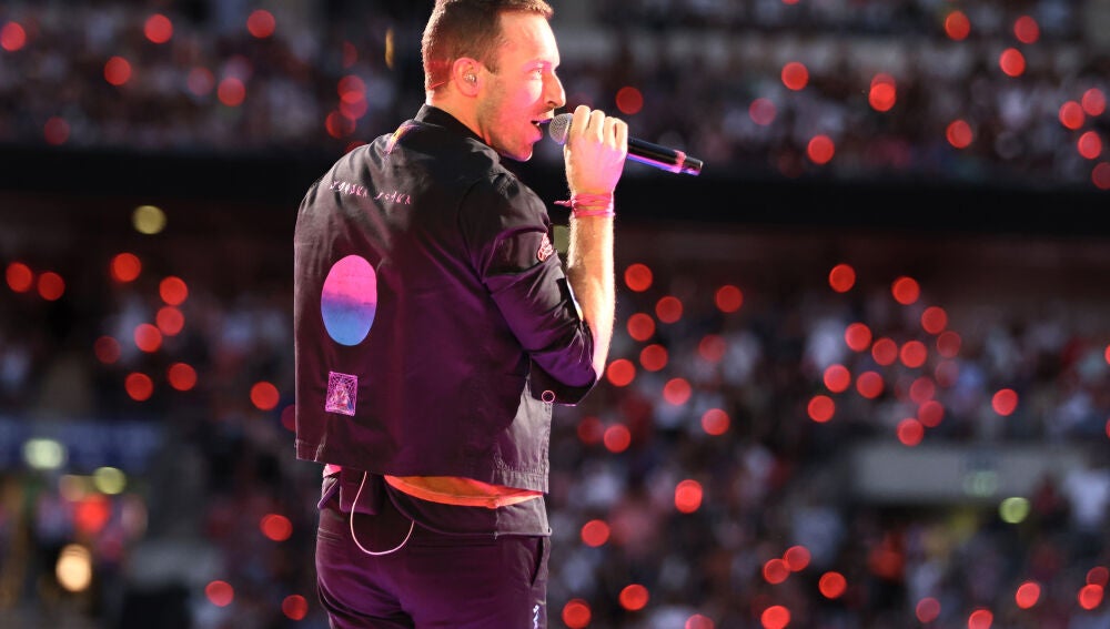 Chris Martin, cantante de Coldplay